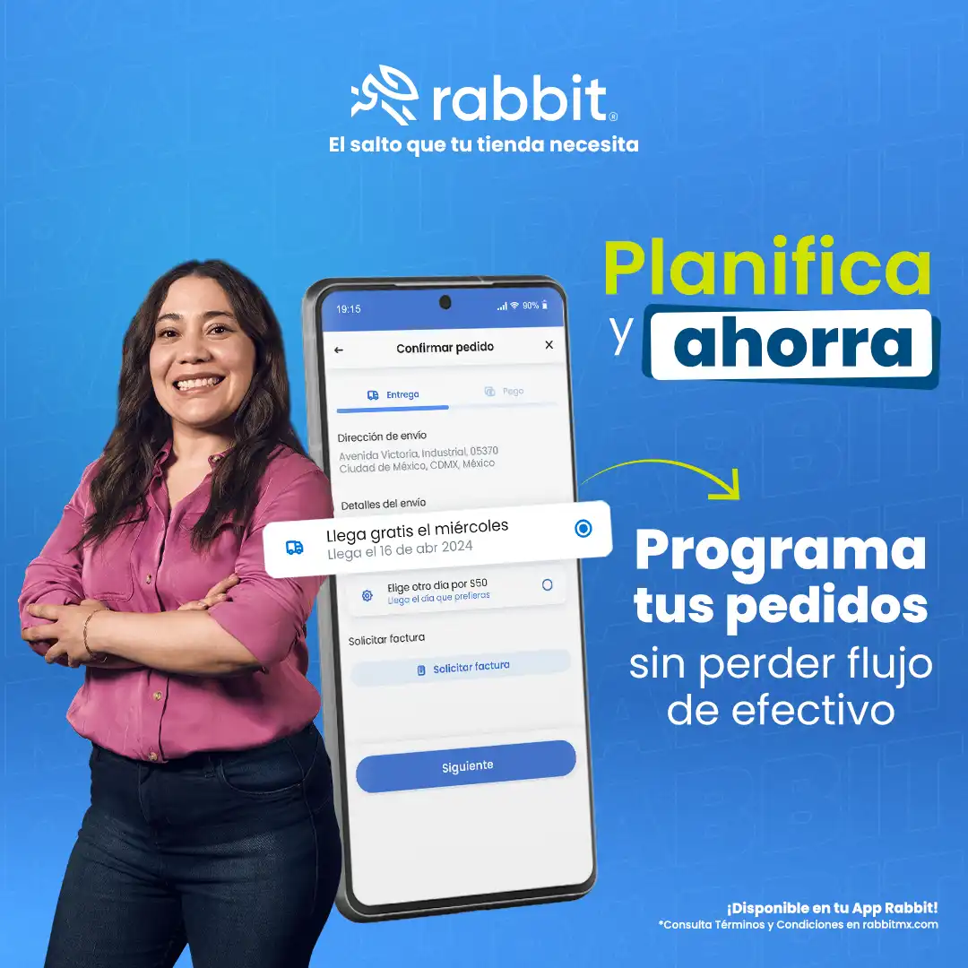 Abastecimiento de tiendas mediante app