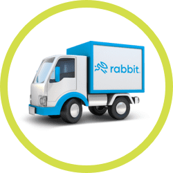Servicio de entrega Rabbit